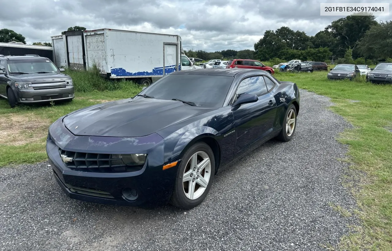 2G1FB1E34C9174041 2012 Chevrolet Camaro Lt