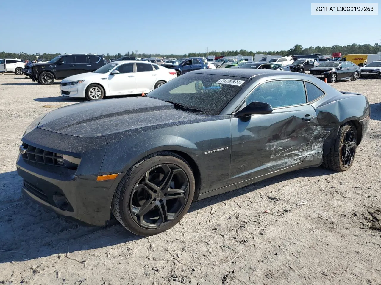 2012 Chevrolet Camaro Ls VIN: 2G1FA1E30C9197268 Lot: 73289624