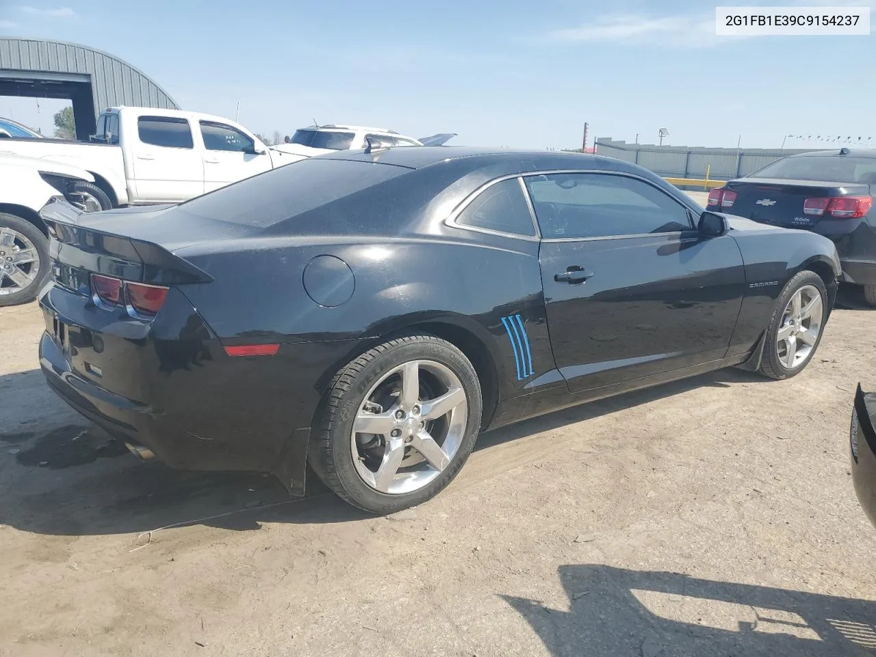 2012 Chevrolet Camaro Lt VIN: 2G1FB1E39C9154237 Lot: 73424624