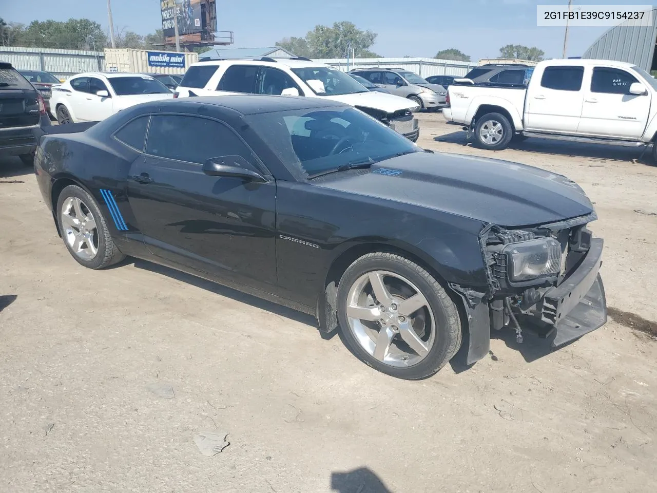 2012 Chevrolet Camaro Lt VIN: 2G1FB1E39C9154237 Lot: 73424624