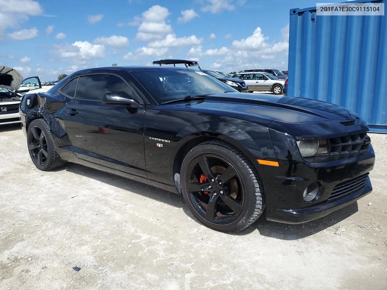 2012 Chevrolet Camaro Ls VIN: 2G1FA1E30C9115104 Lot: 73509084