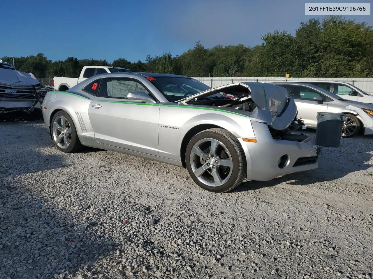 2G1FF1E39C9196766 2012 Chevrolet Camaro Lt