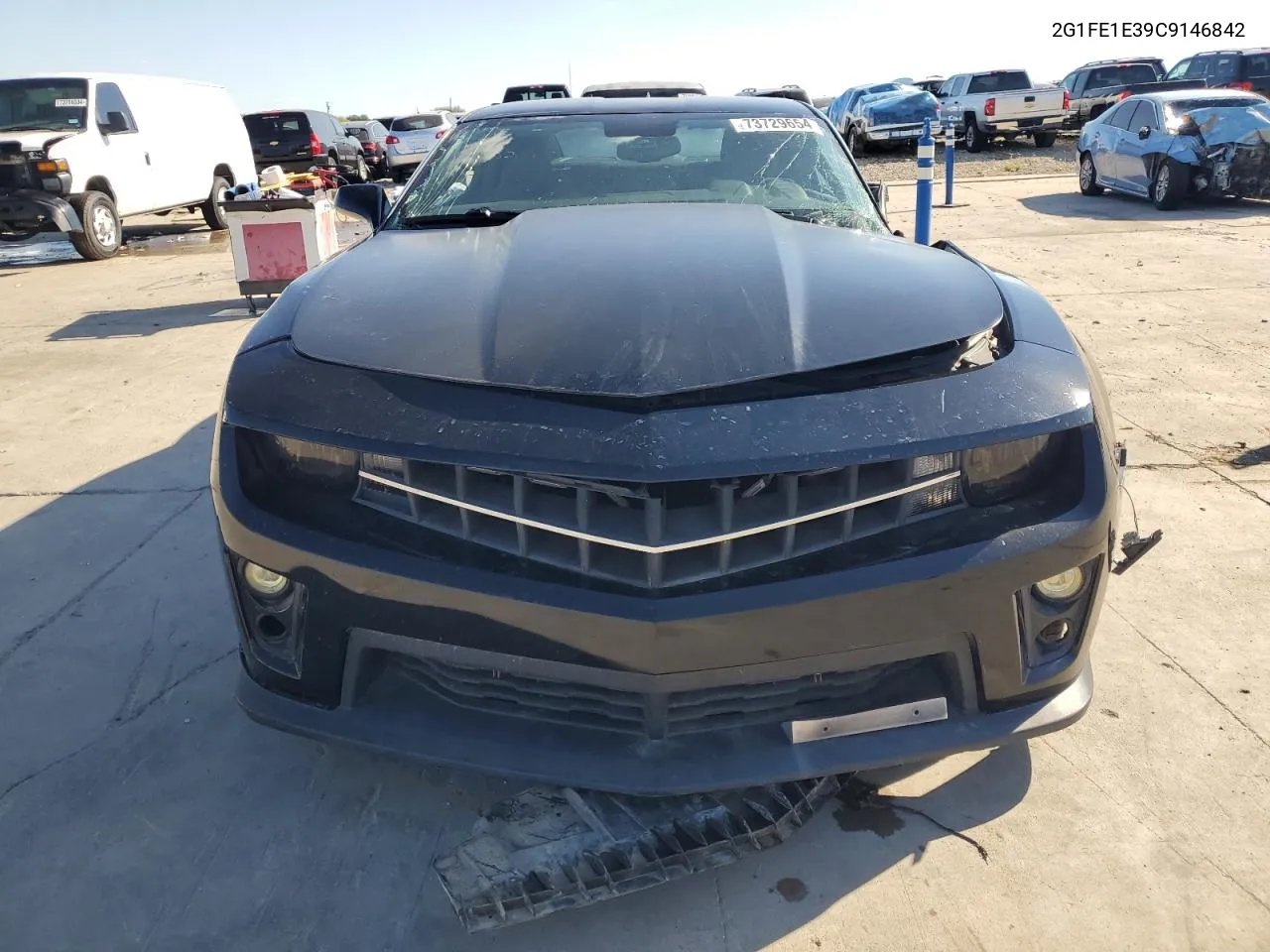 2012 Chevrolet Camaro Ls VIN: 2G1FE1E39C9146842 Lot: 73729654