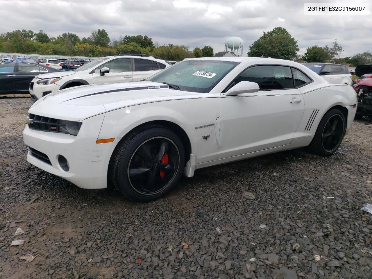 2012 Chevrolet Camaro Lt VIN: 2G1FB1E32C9156007 Lot: 73735754