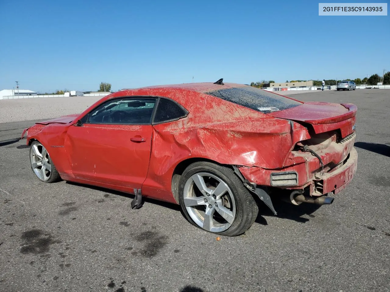 2012 Chevrolet Camaro Lt VIN: 2G1FF1E35C9143935 Lot: 74011584