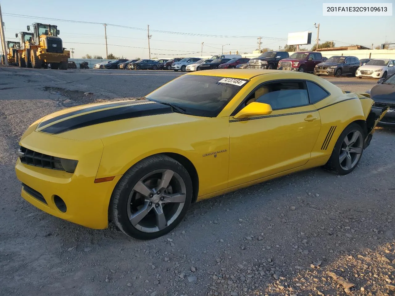 2012 Chevrolet Camaro Ls VIN: 2G1FA1E32C9109613 Lot: 74137484