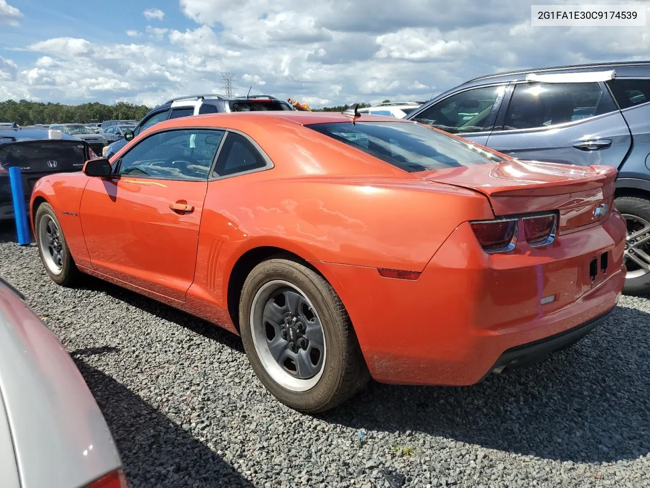 2G1FA1E30C9174539 2012 Chevrolet Camaro Ls