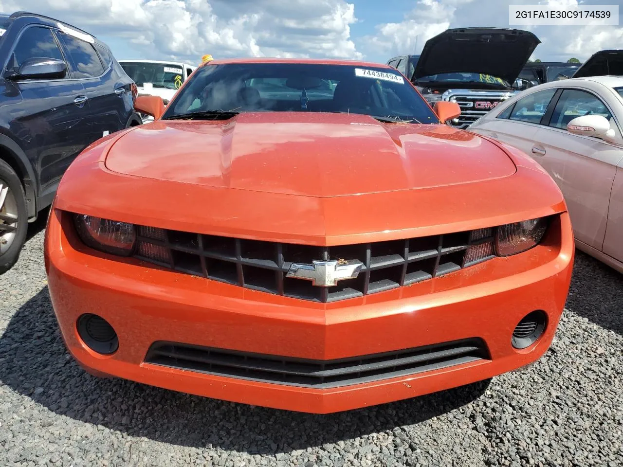 2012 Chevrolet Camaro Ls VIN: 2G1FA1E30C9174539 Lot: 74438494