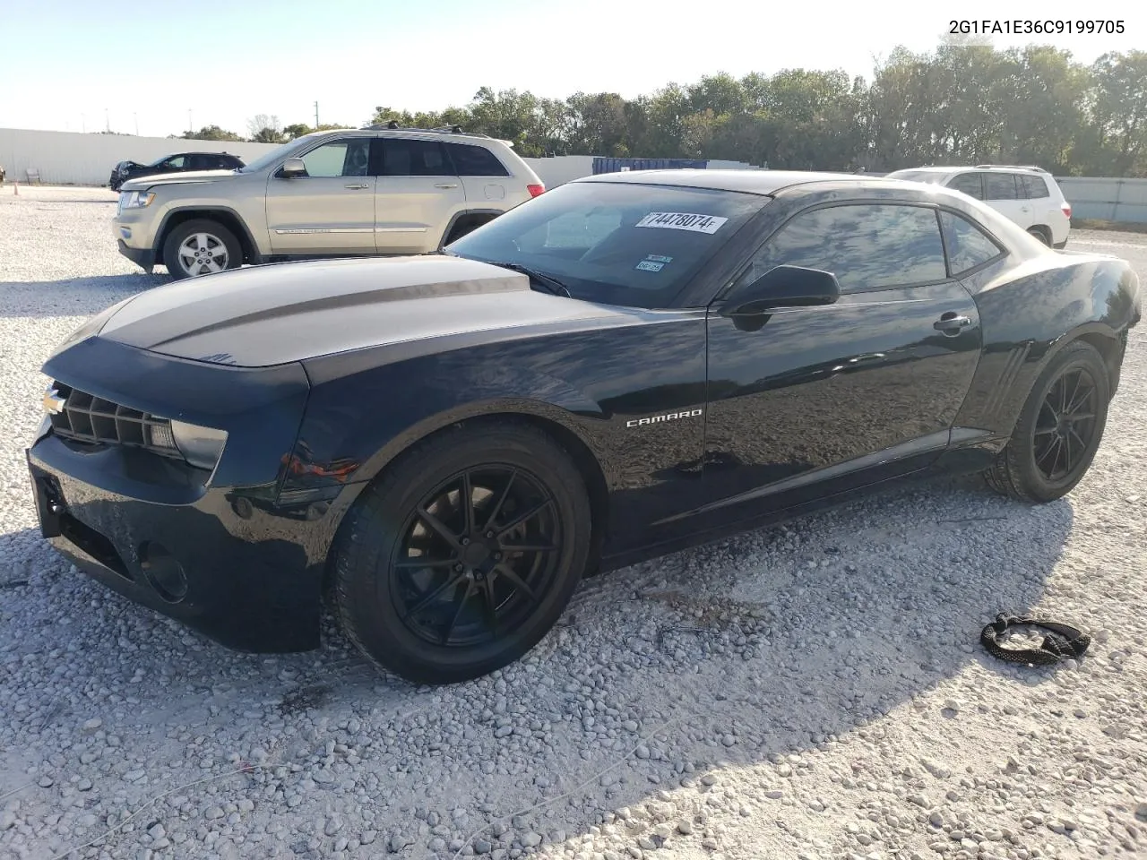 2012 Chevrolet Camaro Ls VIN: 2G1FA1E36C9199705 Lot: 74478074