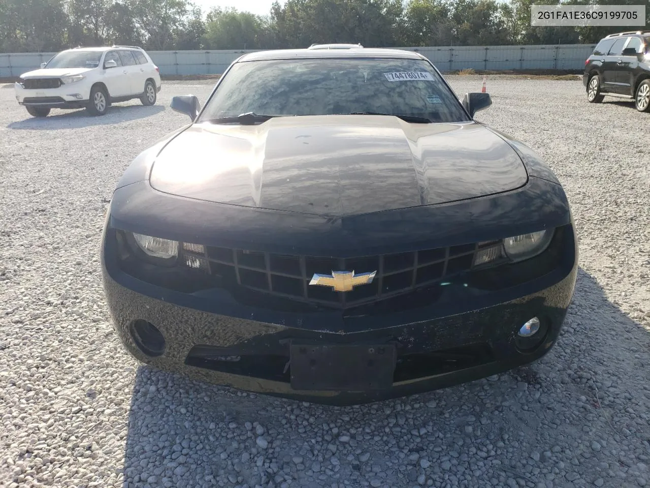 2012 Chevrolet Camaro Ls VIN: 2G1FA1E36C9199705 Lot: 74478074