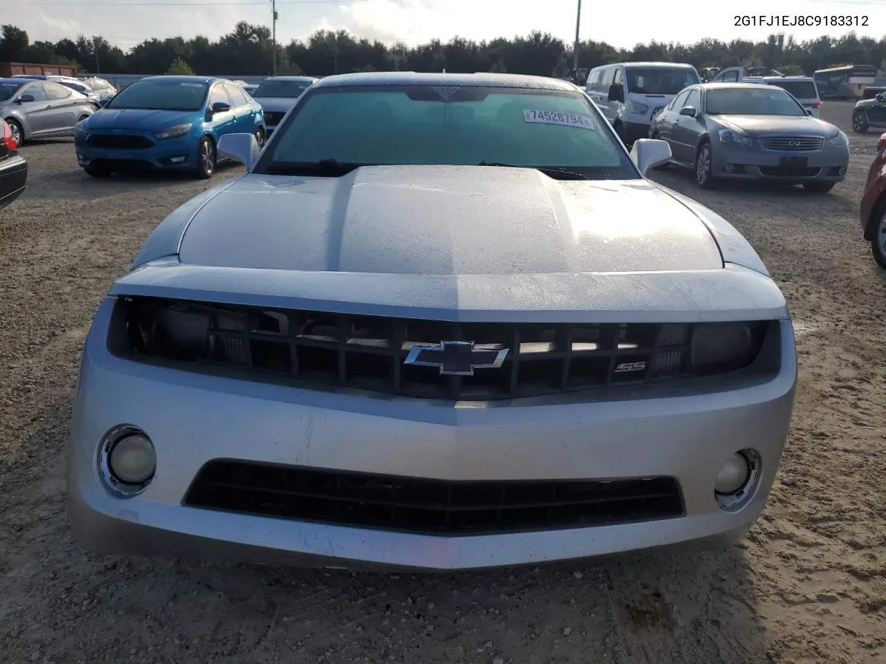 2012 Chevrolet Camaro Ss VIN: 2G1FJ1EJ8C9183312 Lot: 74528794