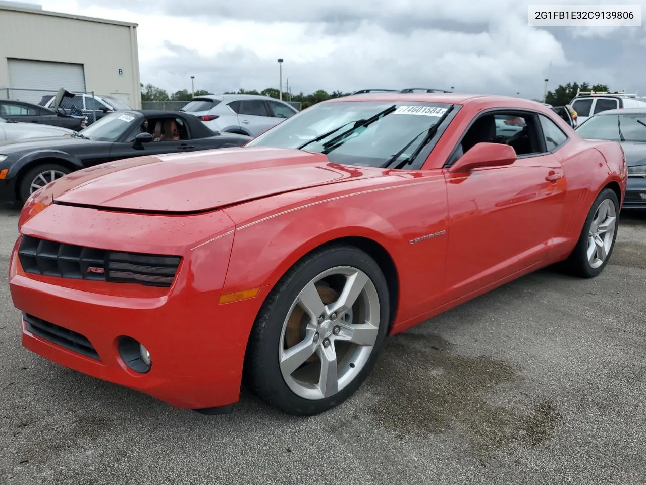 2G1FB1E32C9139806 2012 Chevrolet Camaro Lt