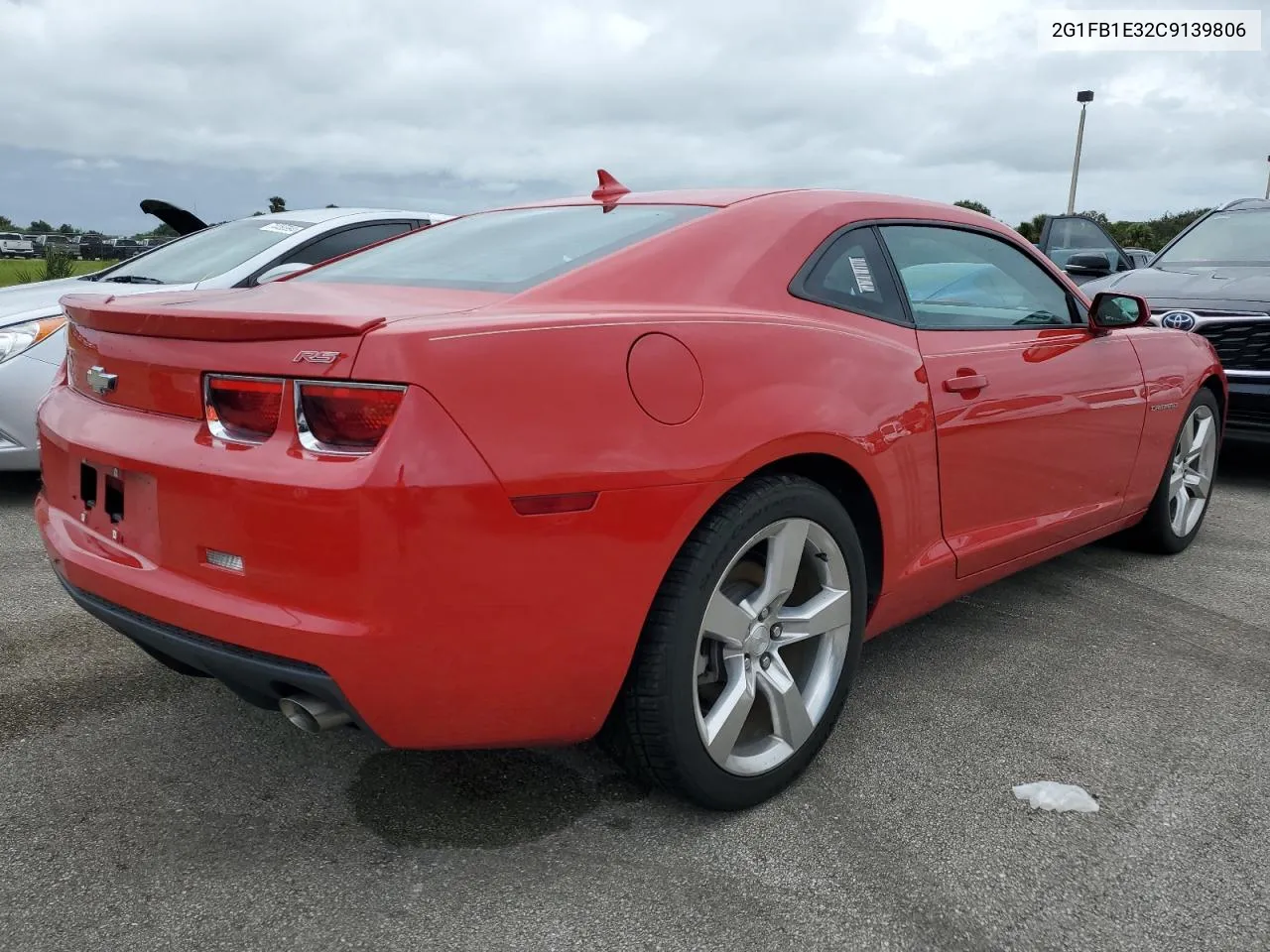 2G1FB1E32C9139806 2012 Chevrolet Camaro Lt