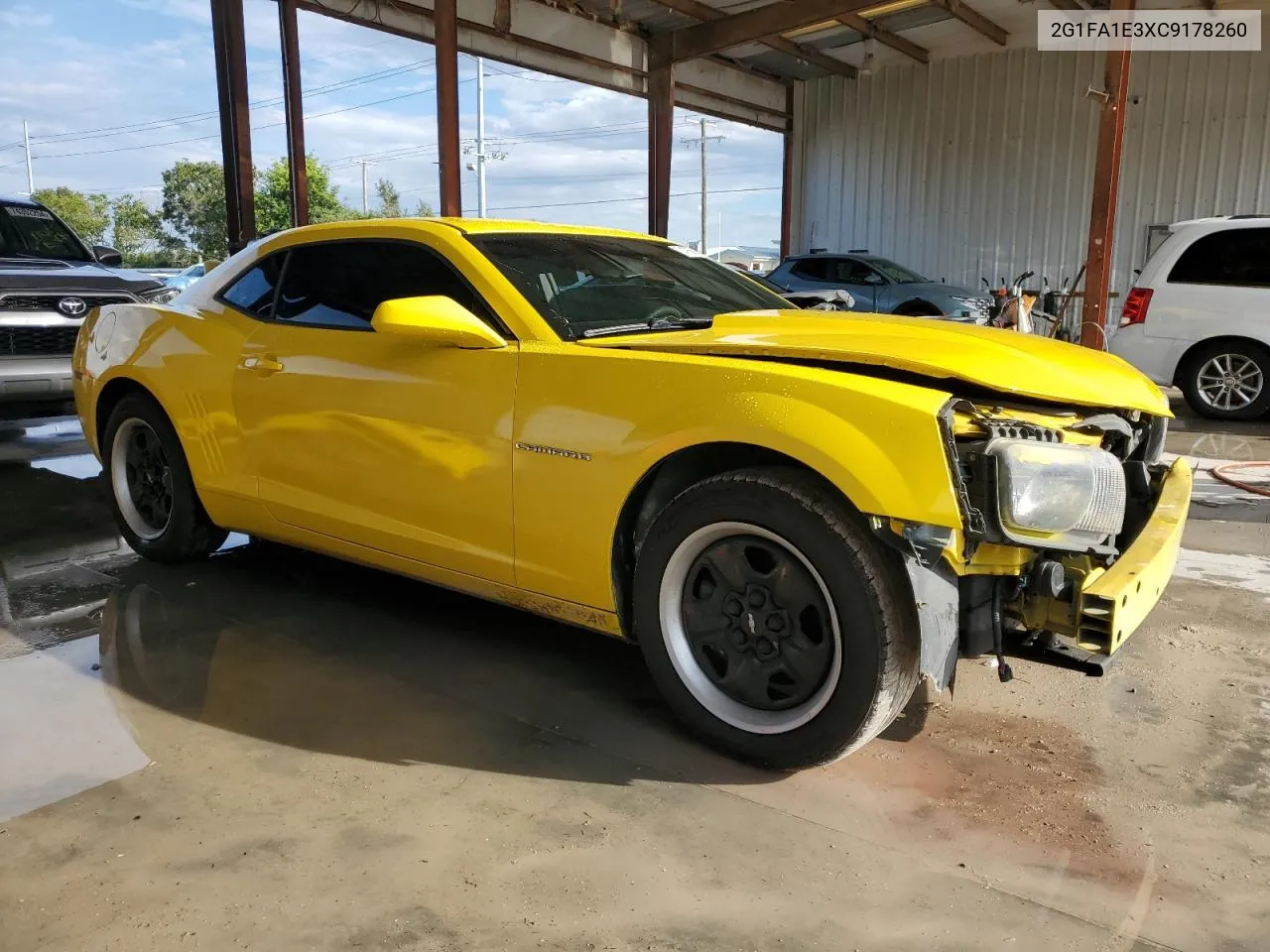 2012 Chevrolet Camaro Ls VIN: 2G1FA1E3XC9178260 Lot: 74756544