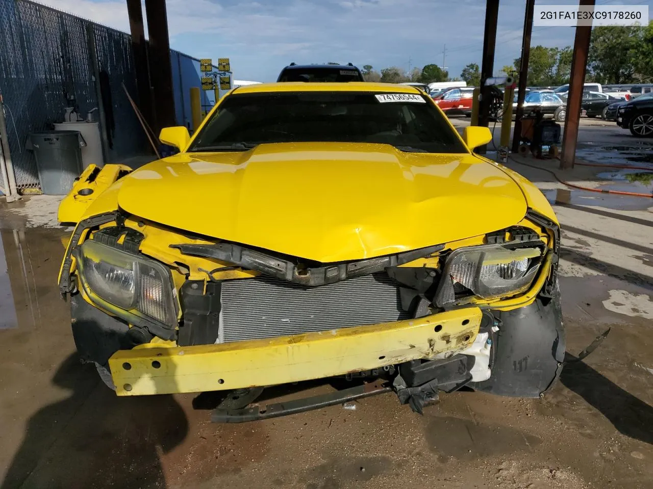 2G1FA1E3XC9178260 2012 Chevrolet Camaro Ls