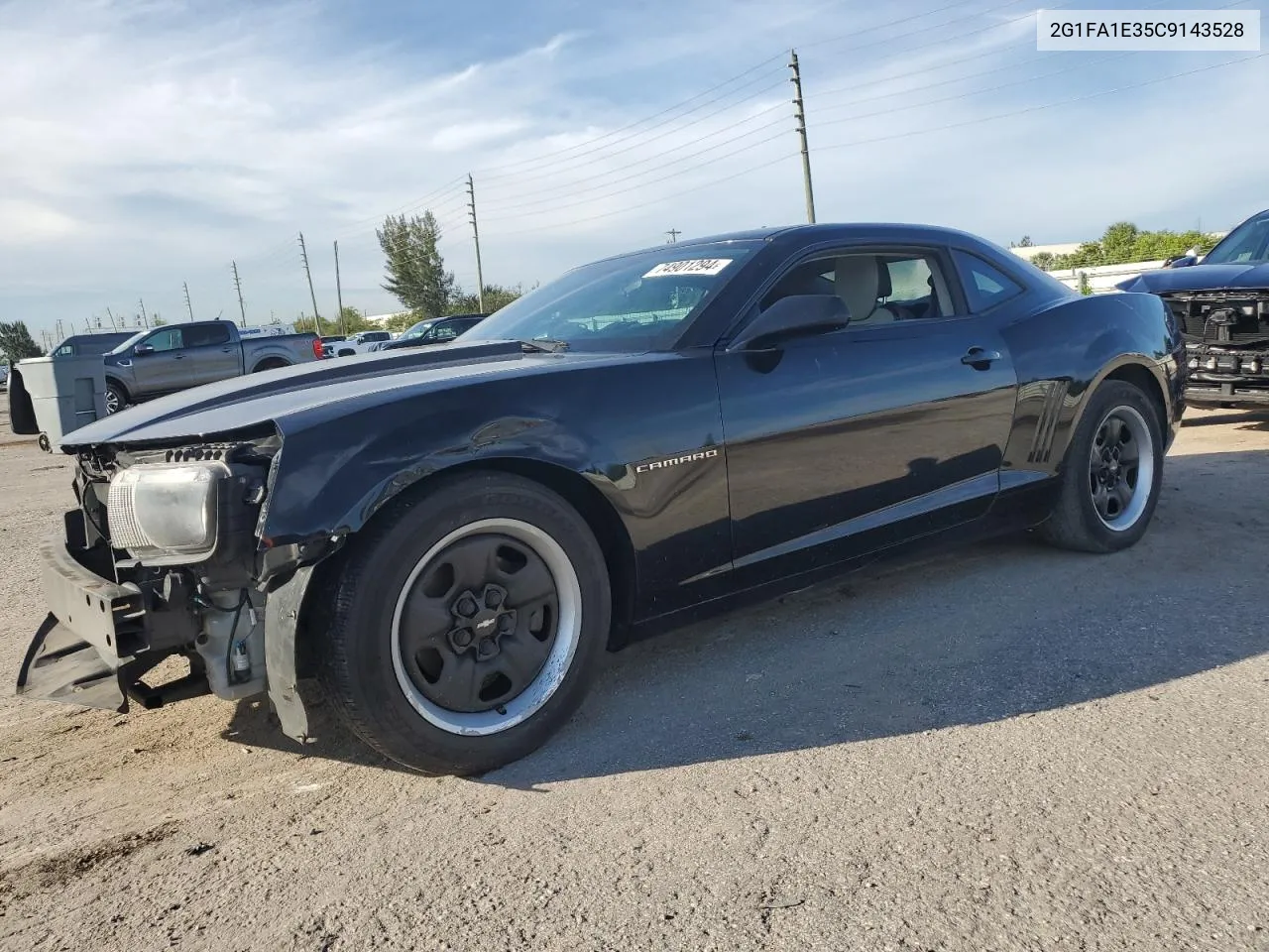 2G1FA1E35C9143528 2012 Chevrolet Camaro Ls