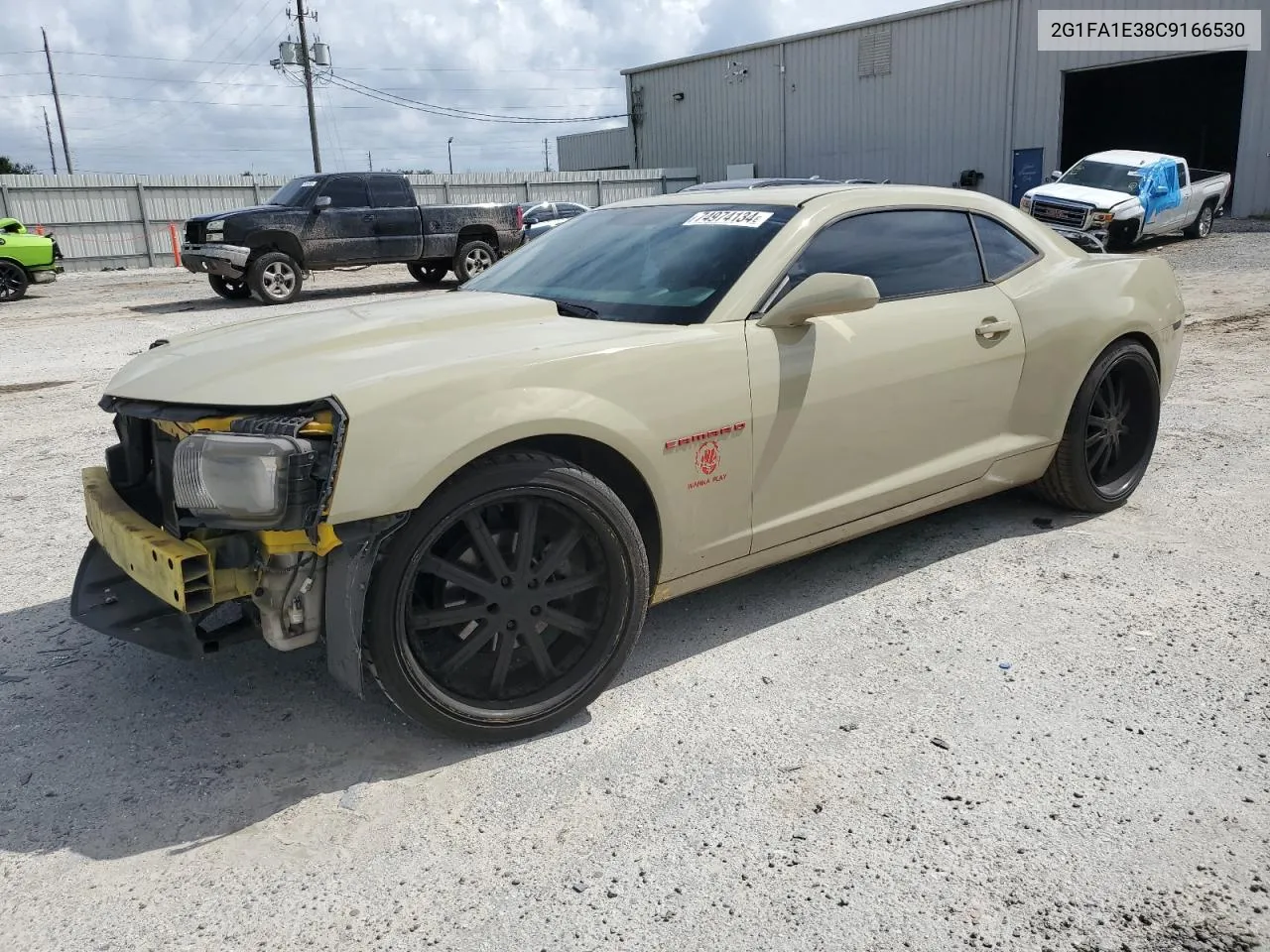 2012 Chevrolet Camaro Ls VIN: 2G1FA1E38C9166530 Lot: 74974134