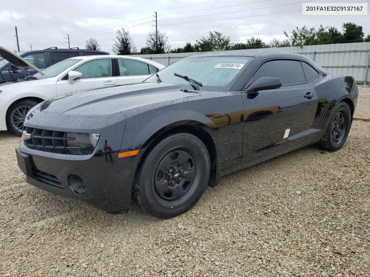 2012 Chevrolet Camaro Ls VIN: 2G1FA1E32C9137167 Lot: 75086874