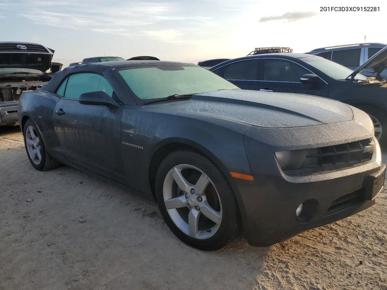 2G1FC3D3XC9152281 2012 Chevrolet Camaro Lt