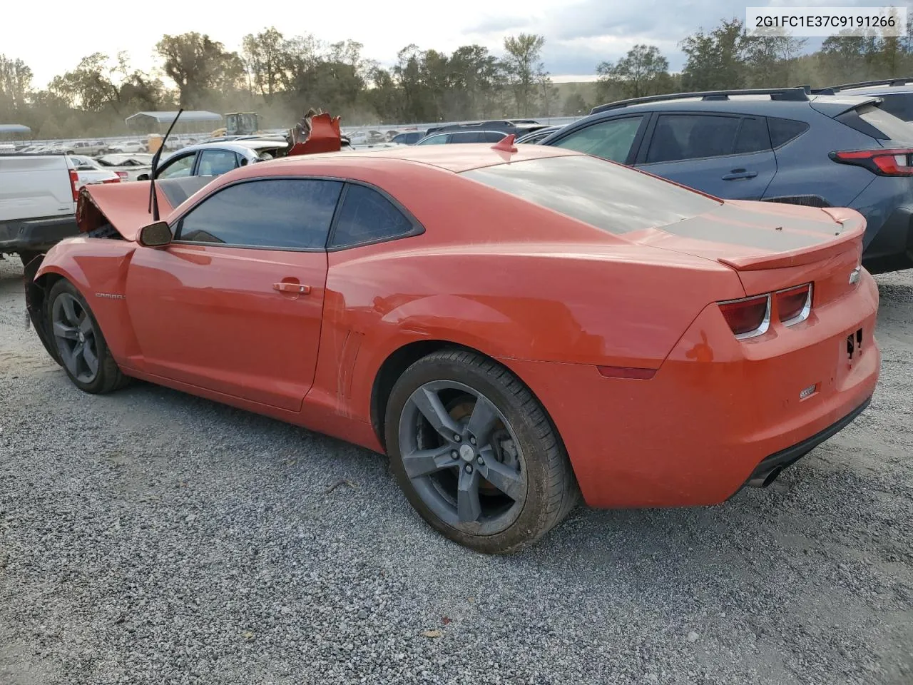 2012 Chevrolet Camaro Lt VIN: 2G1FC1E37C9191266 Lot: 75402134