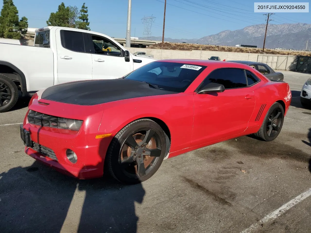 2G1FJ1EJXC9204550 2012 Chevrolet Camaro Ss