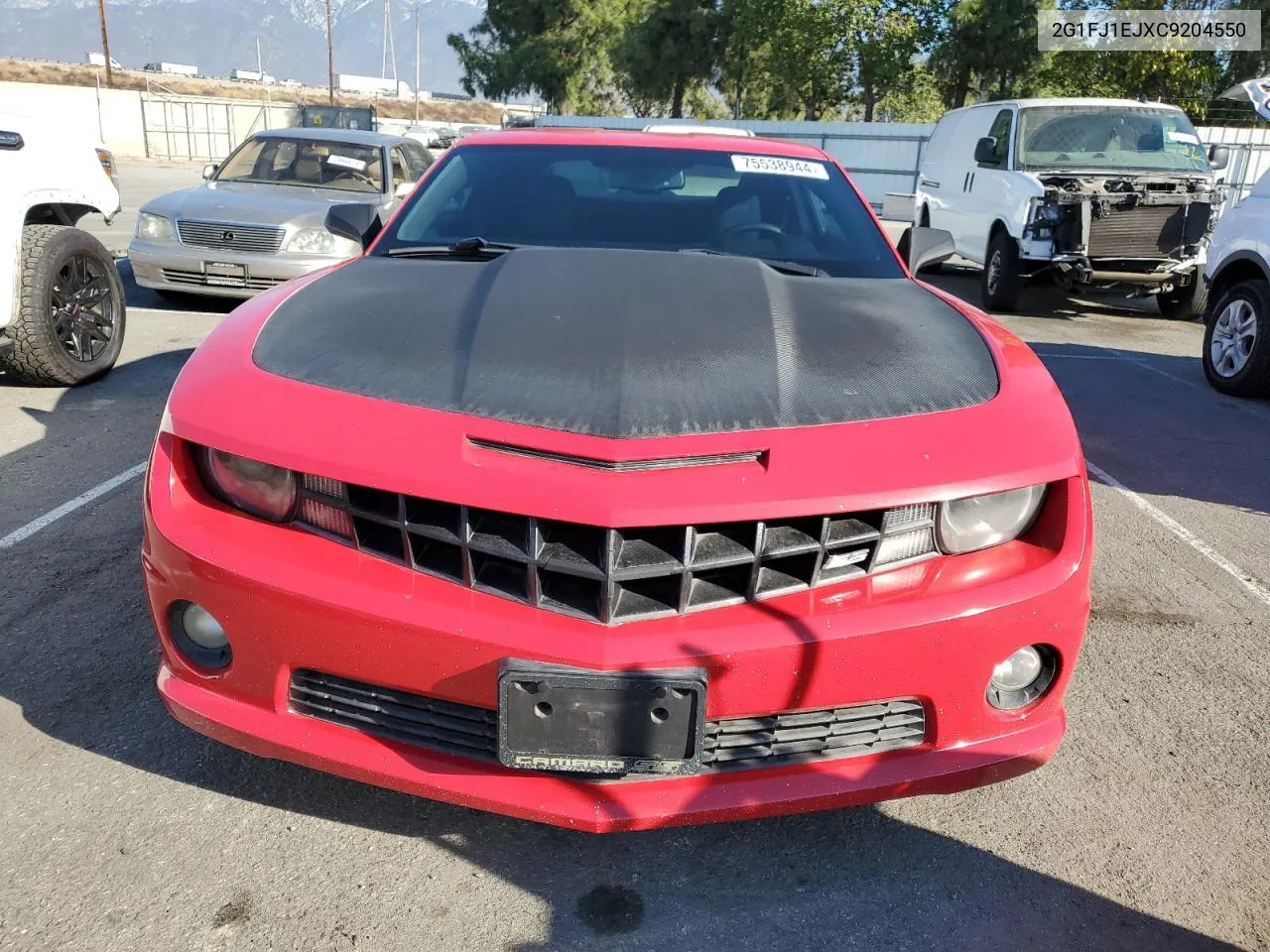 2G1FJ1EJXC9204550 2012 Chevrolet Camaro Ss