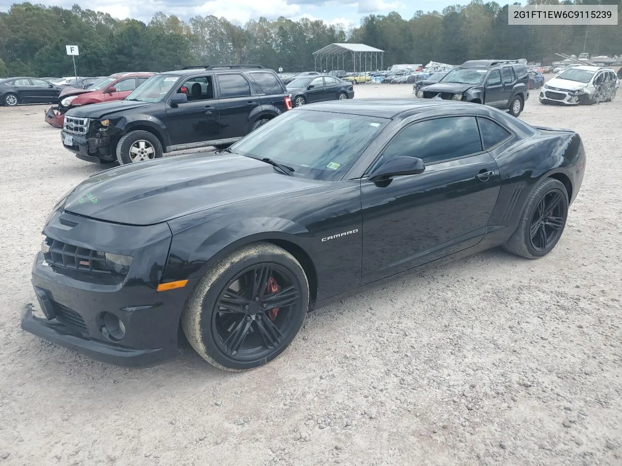 2012 Chevrolet Camaro 2Ss VIN: 2G1FT1EW6C9115239 Lot: 75596354