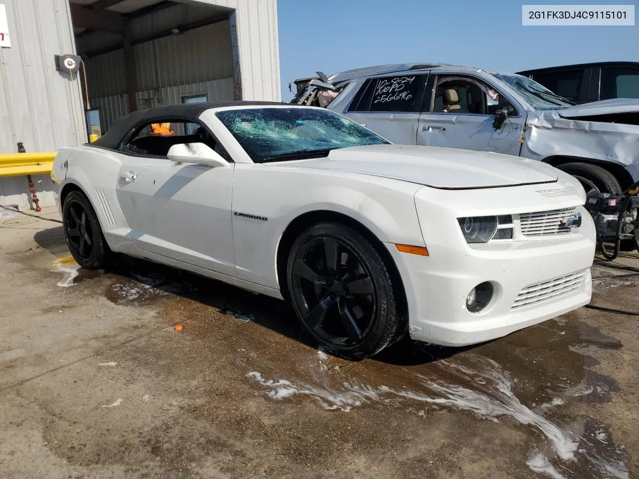 2012 Chevrolet Camaro 2Ss VIN: 2G1FK3DJ4C9115101 Lot: 76087554