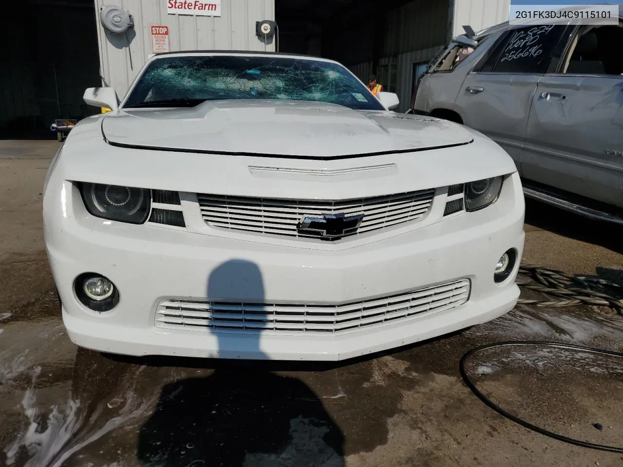 2012 Chevrolet Camaro 2Ss VIN: 2G1FK3DJ4C9115101 Lot: 76087554