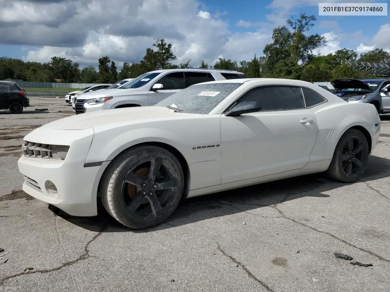 2G1FB1E37C9174860 2012 Chevrolet Camaro Lt