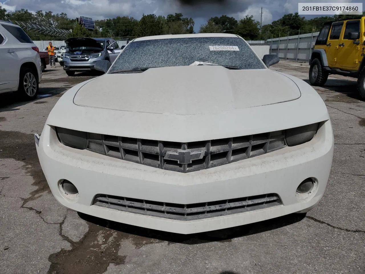 2012 Chevrolet Camaro Lt VIN: 2G1FB1E37C9174860 Lot: 76200264