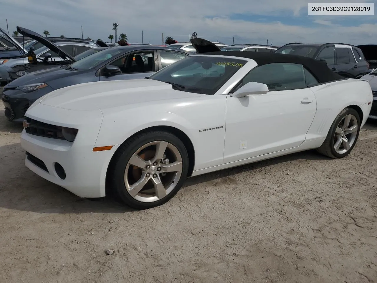 2012 Chevrolet Camaro Lt VIN: 2G1FC3D39C9128019 Lot: 76285234