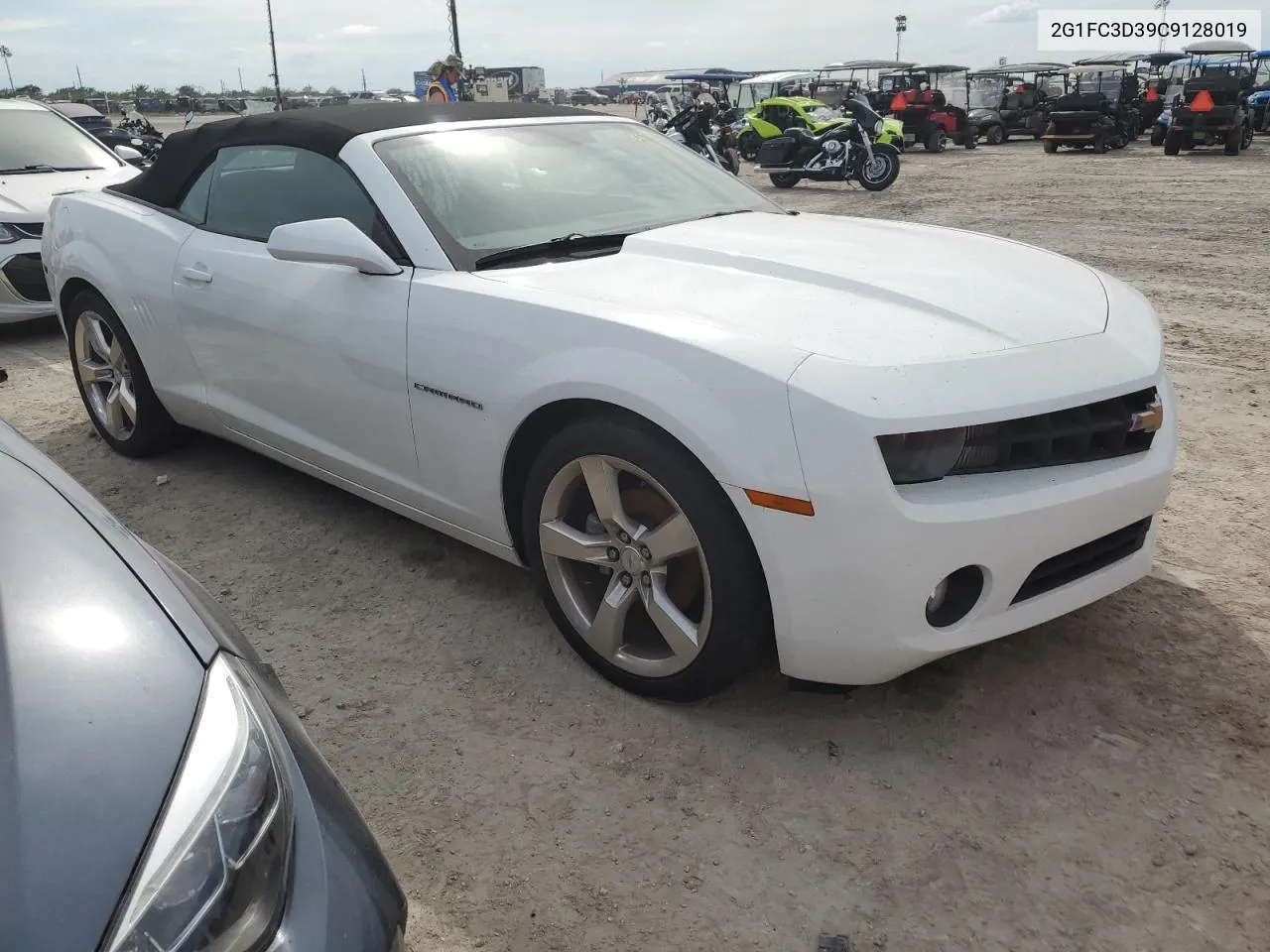 2G1FC3D39C9128019 2012 Chevrolet Camaro Lt