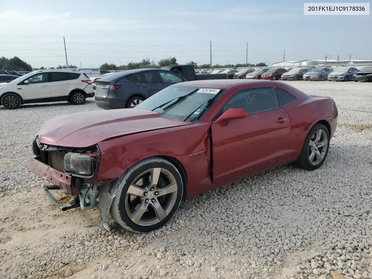 2012 Chevrolet Camaro 2Ss VIN: 2G1FK1EJ1C9178336 Lot: 76303604