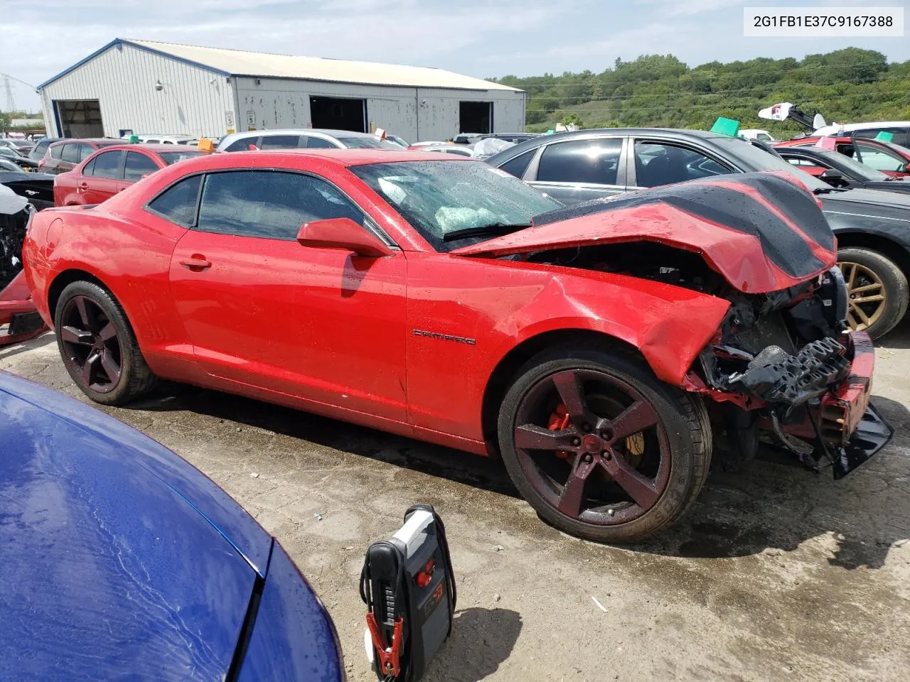 2012 Chevrolet Camaro Lt VIN: 2G1FB1E37C9167388 Lot: 76360124