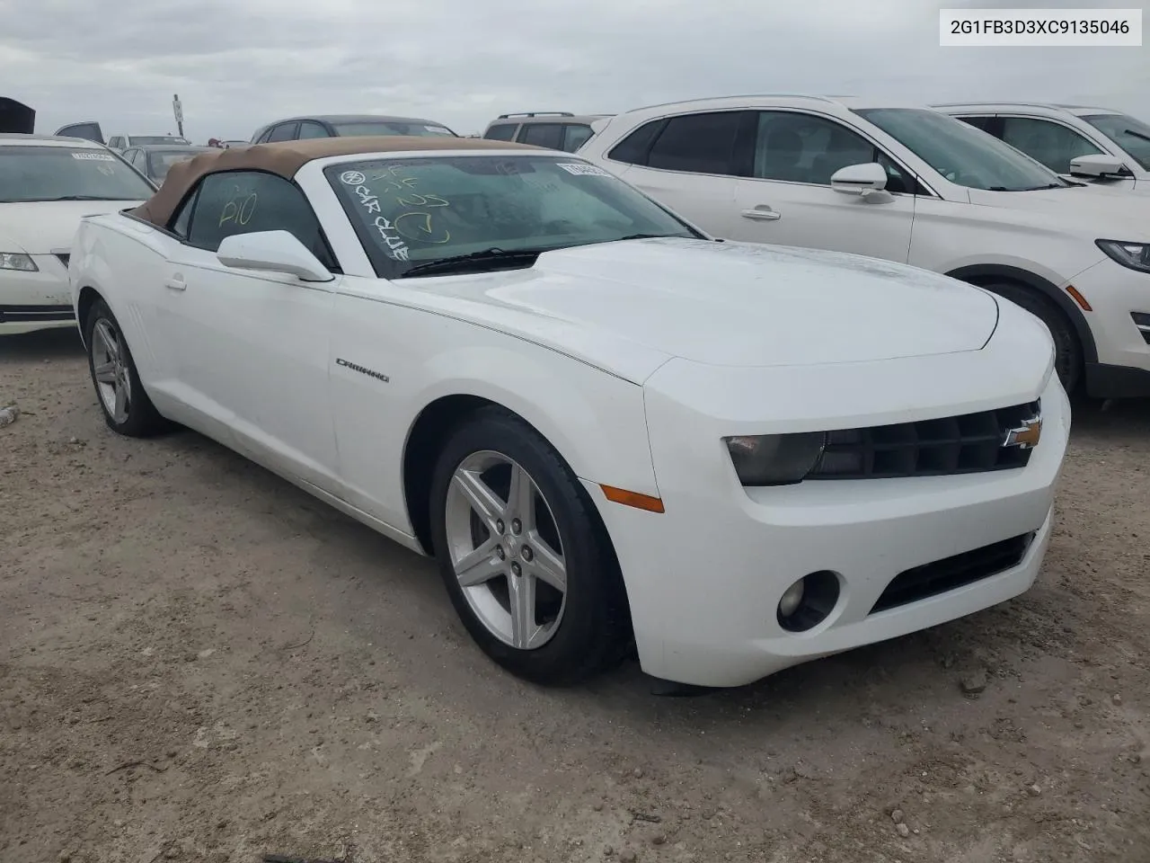 2012 Chevrolet Camaro Lt VIN: 2G1FB3D3XC9135046 Lot: 76445814