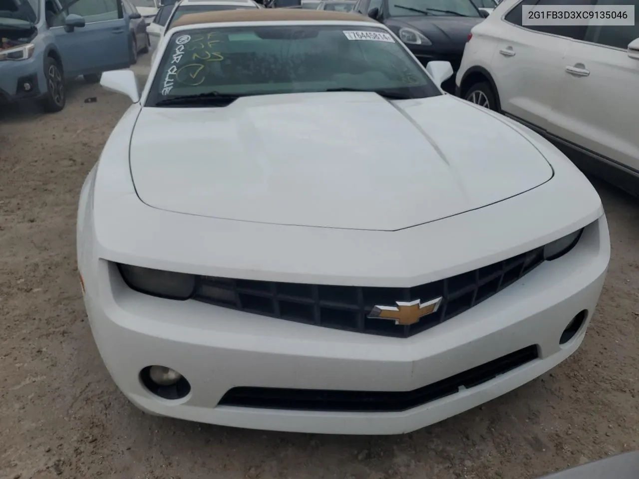 2012 Chevrolet Camaro Lt VIN: 2G1FB3D3XC9135046 Lot: 76445814