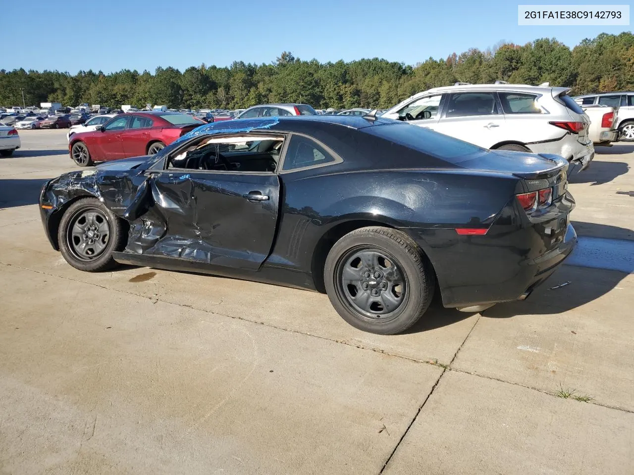 2012 Chevrolet Camaro Ls VIN: 2G1FA1E38C9142793 Lot: 76635384