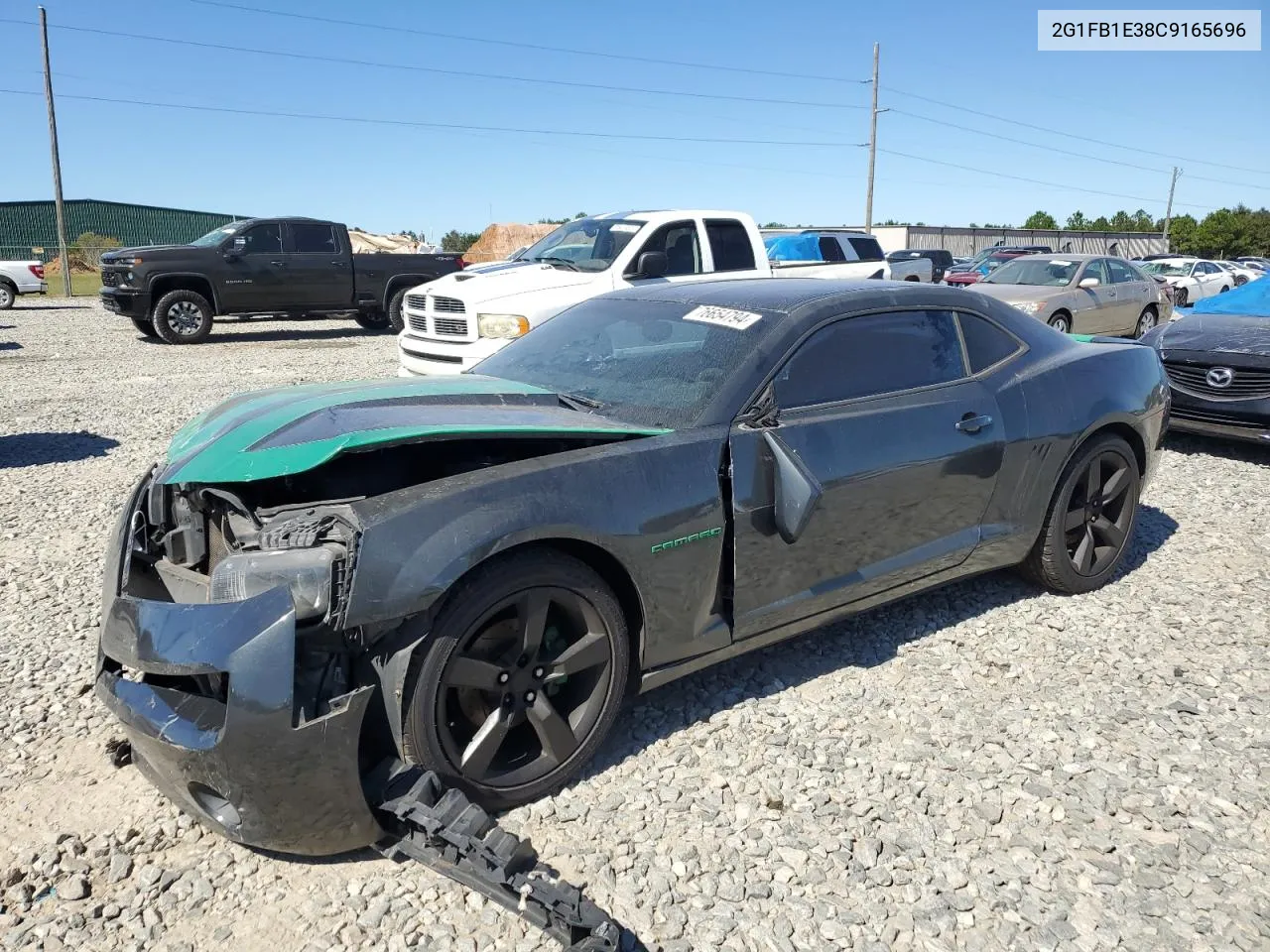 2012 Chevrolet Camaro Lt VIN: 2G1FB1E38C9165696 Lot: 76654794