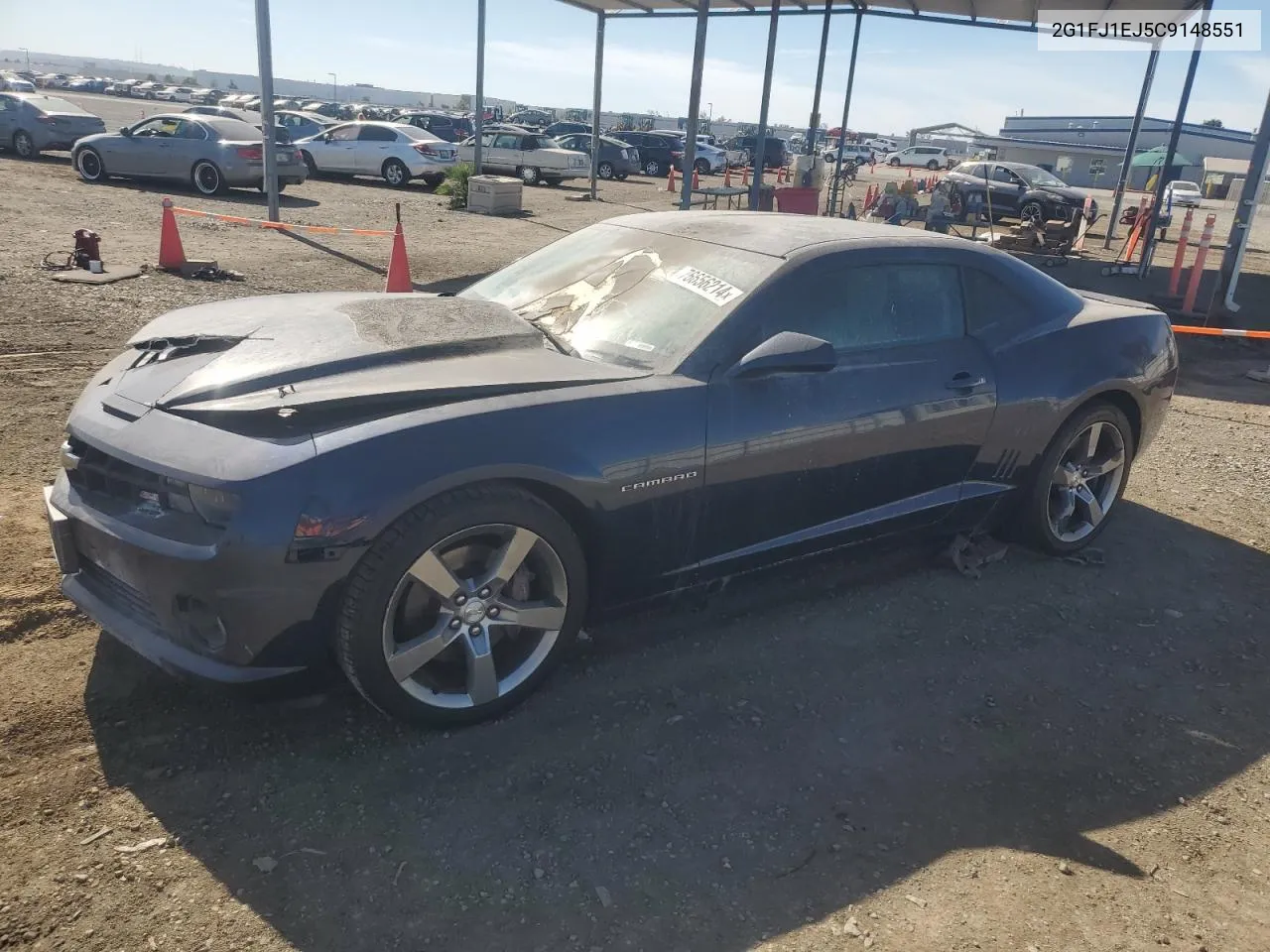 2012 Chevrolet Camaro Ss VIN: 2G1FJ1EJ5C9148551 Lot: 76656214