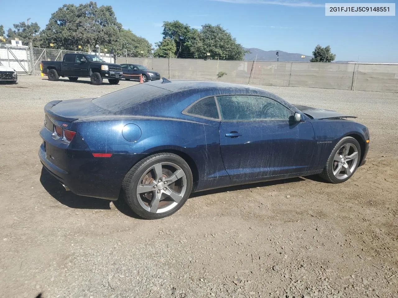 2012 Chevrolet Camaro Ss VIN: 2G1FJ1EJ5C9148551 Lot: 76656214