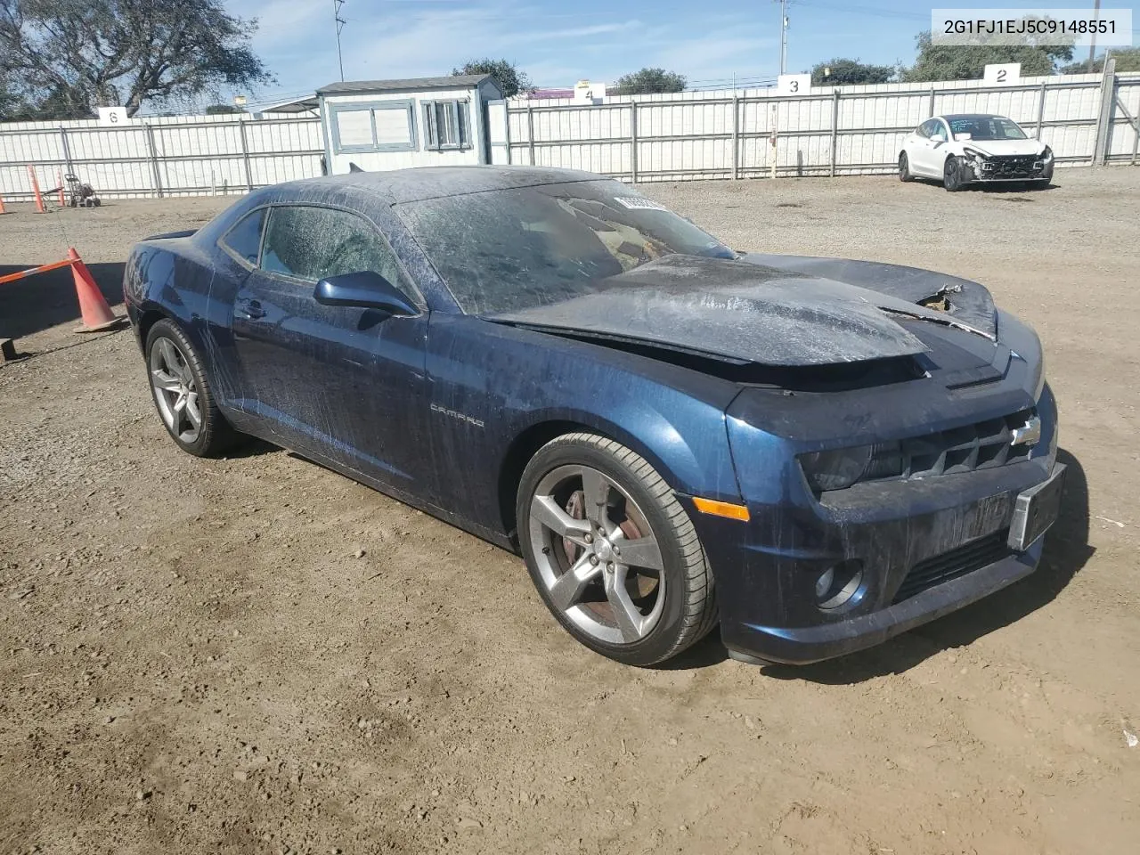 2012 Chevrolet Camaro Ss VIN: 2G1FJ1EJ5C9148551 Lot: 76656214