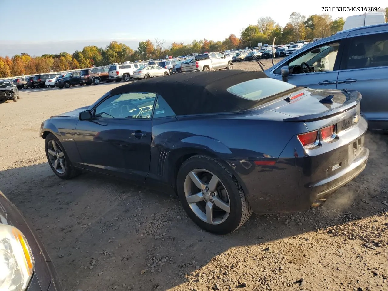 2012 Chevrolet Camaro Lt VIN: 2G1FB3D34C9167894 Lot: 76759784