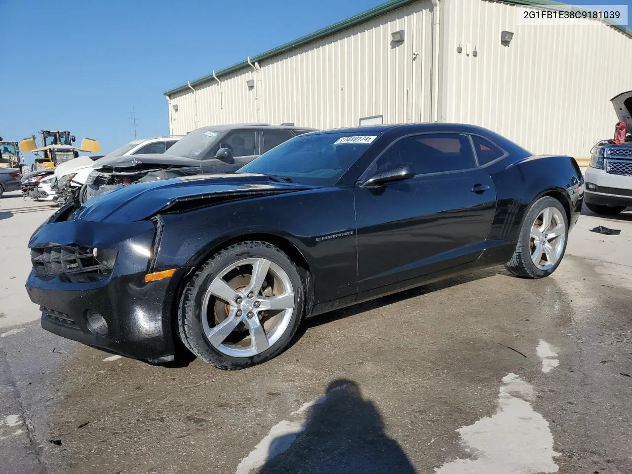 2012 Chevrolet Camaro Lt VIN: 2G1FB1E38C9181039 Lot: 77449174