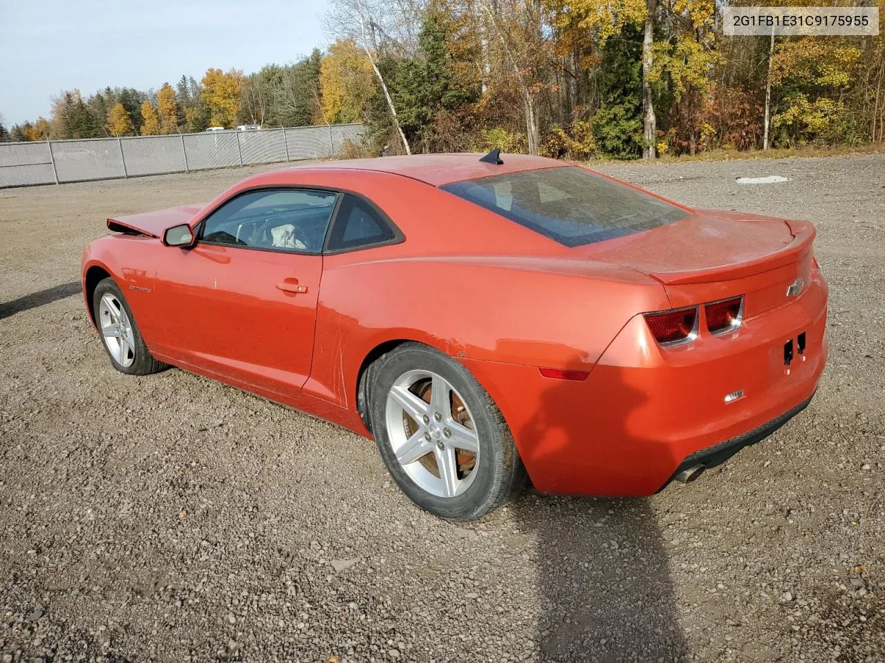 2012 Chevrolet Camaro Lt VIN: 2G1FB1E31C9175955 Lot: 77474774