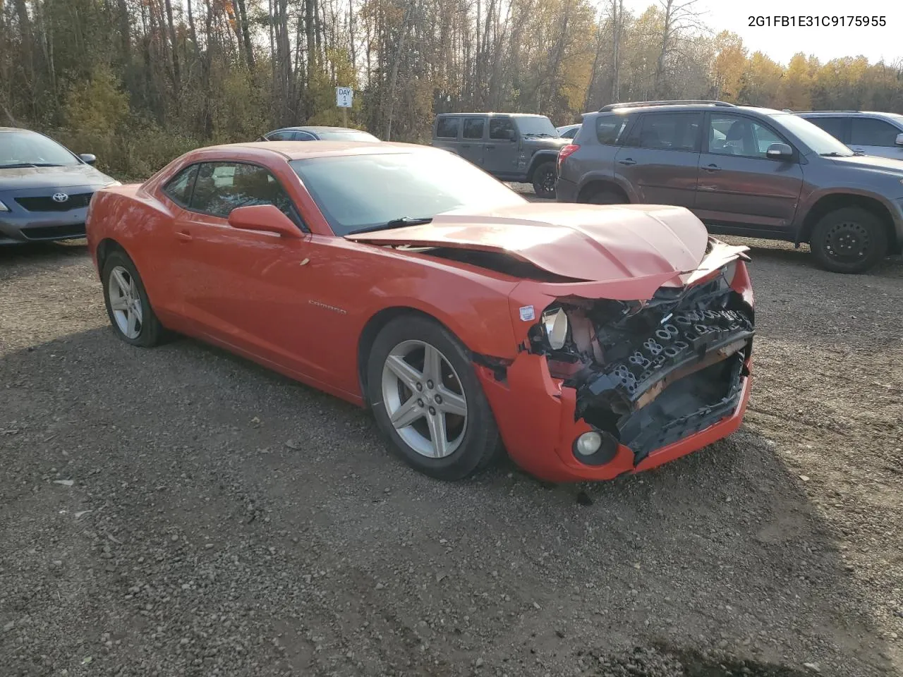 2012 Chevrolet Camaro Lt VIN: 2G1FB1E31C9175955 Lot: 77474774