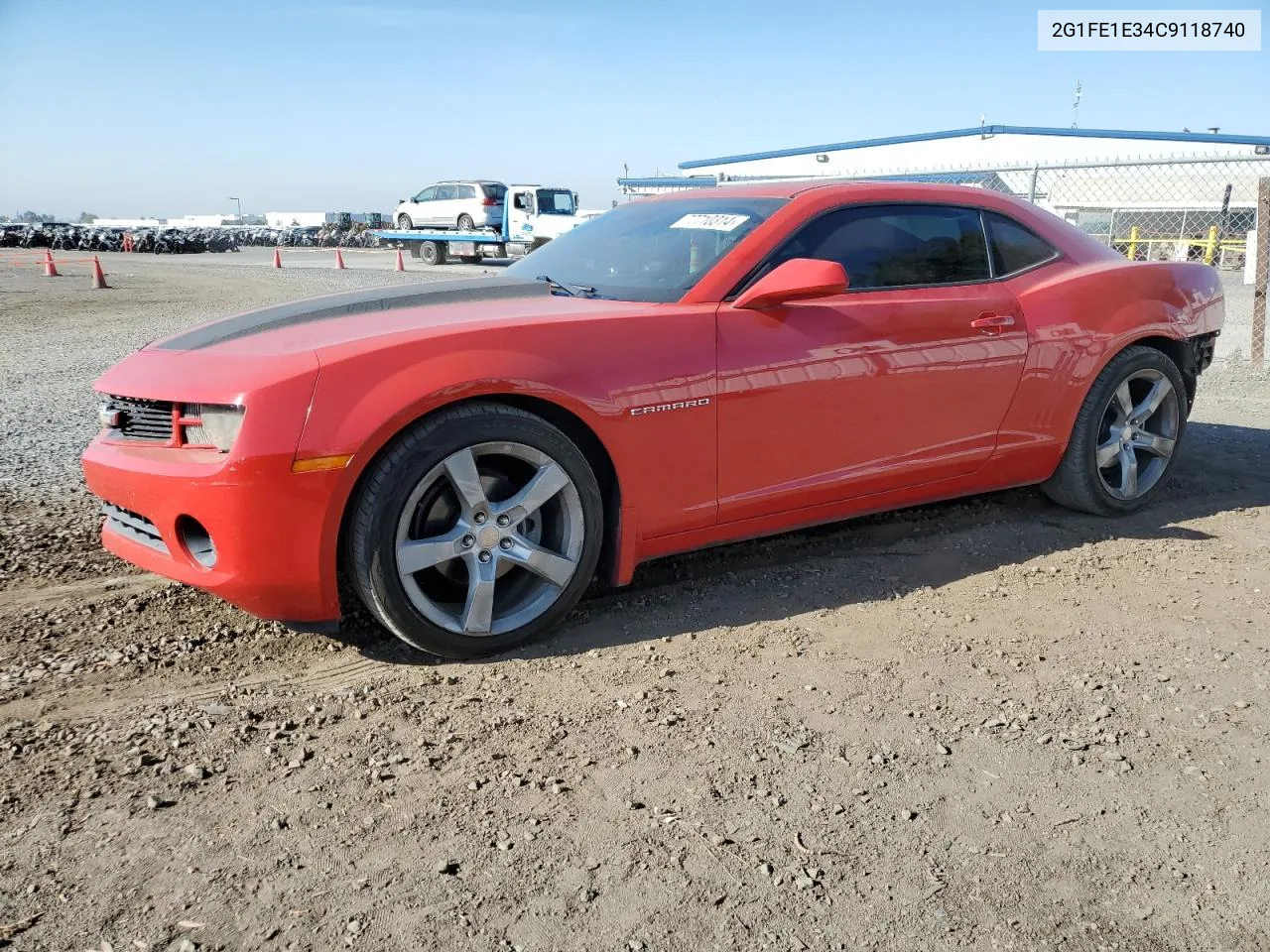 2012 Chevrolet Camaro Ls VIN: 2G1FE1E34C9118740 Lot: 77710314