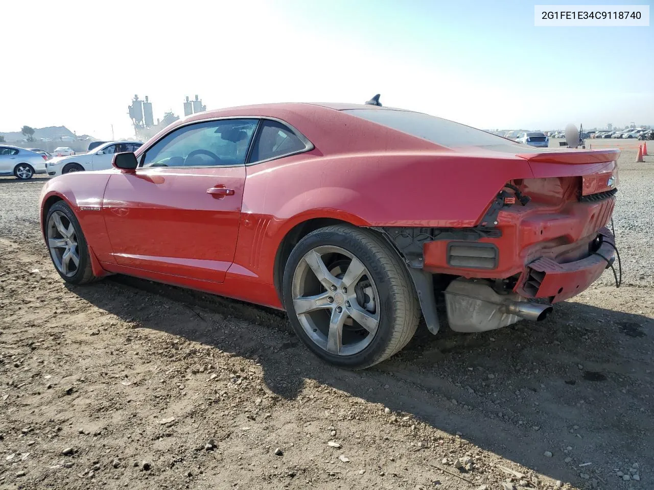 2012 Chevrolet Camaro Ls VIN: 2G1FE1E34C9118740 Lot: 77710314