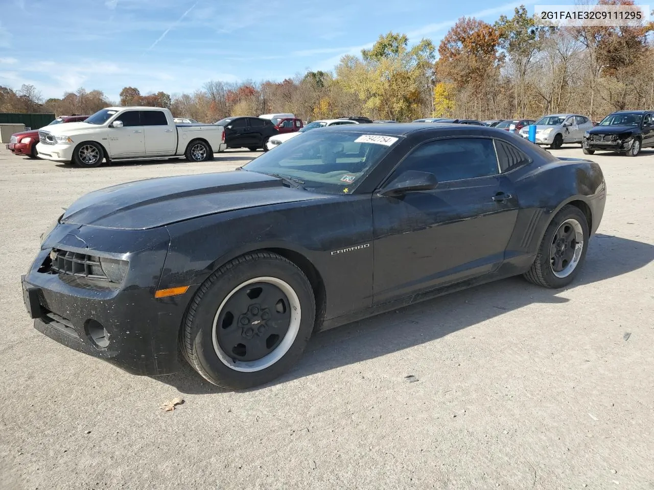 2012 Chevrolet Camaro Ls VIN: 2G1FA1E32C9111295 Lot: 77942754