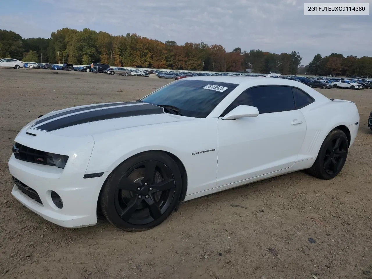 2012 Chevrolet Camaro Ss VIN: 2G1FJ1EJXC9114380 Lot: 78159024